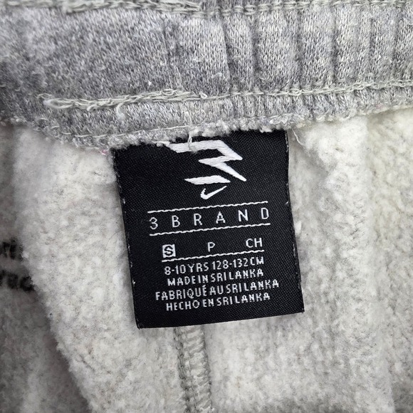 NIKE 3 BRAND JOGGER SWEATPANTS YOUTH SMALL BUNDLE OF 2 RUSSELL WILSON GRAY BLUE - Picture 9 of 12